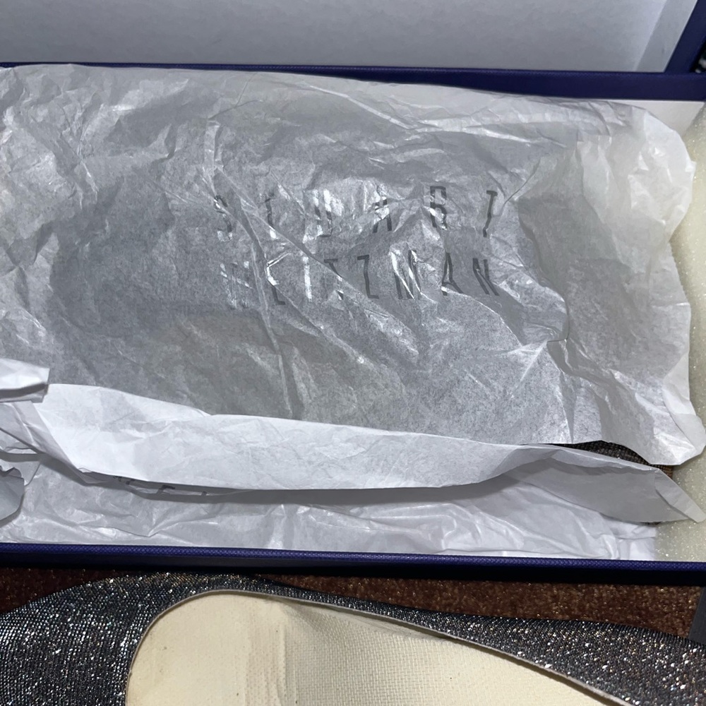 Stuart Weizman Silver & Gold High Heels - image 7